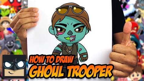 Comment Dessiner Fortnite Ghoul Trooper Tutoriel Étape Par Étape
