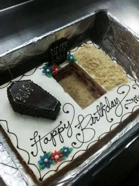 RIP birthday cake | Over the hill cakes, Graveyard cake, Cupcake cakes
