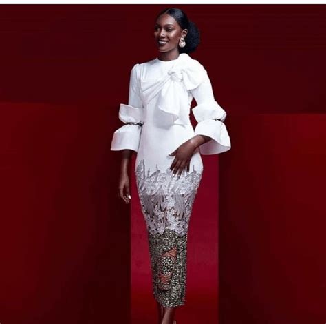 Best White Coloured Dress Styles You Will Love Stylish Naija African Dress African Fabric
