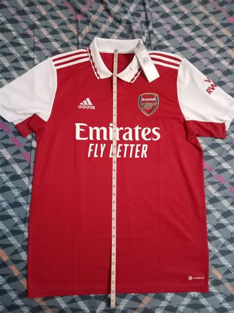 Arsenal 2223 Home Kit Adidas Football Jersey Mens Fashion