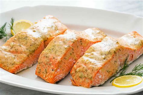 Honey Mustard Baked Salmon