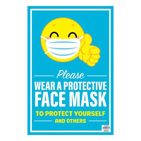 Wear A Mask Sign In 2020 Mask Classroom Signs How To Wear