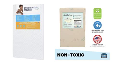 You have to choose a mattress that is free from chemicals and has no effect on the baby's skin. Top 5 best mini crib mattress for newborn 2020 - PONFISH