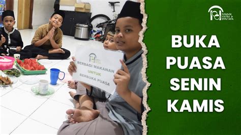 Kegiatan Buka Puasa Sunnah Senin Kamis – Pondok Yatim dan Dhu'afa