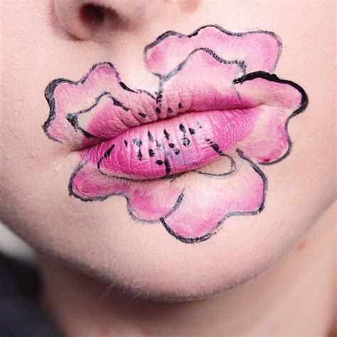 Beth Jane What She Did On Instagram 🌸🌸🌸🌸 Pink Lips Lip Art