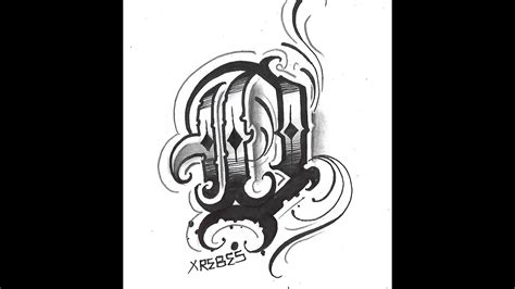 Como Hacer Letras Chicanas Drawing Chicano Lettering Handstyle Top Lettering