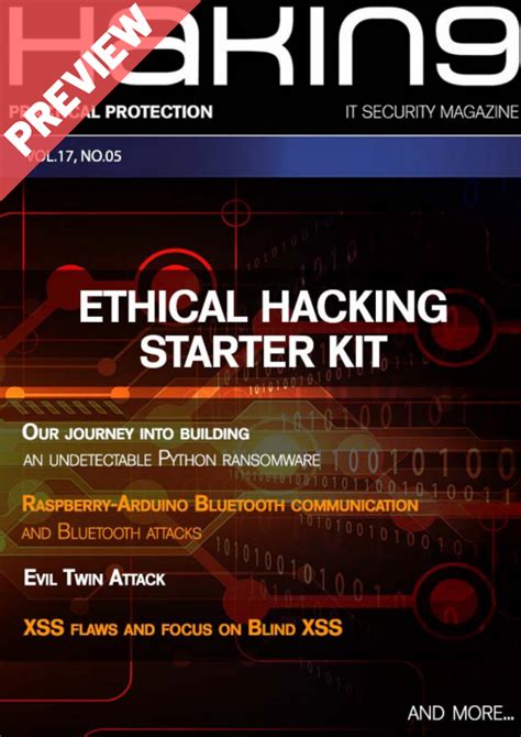 Ethical Hacking Starter Kit Preview Hakin9 It Security Magazine