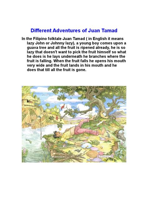 Different Adventures Of Juan Tamad