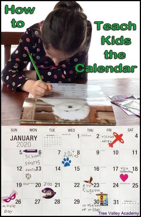 How To Teach Kids The Calendar How To Teach Kids Teaching Kids Kids