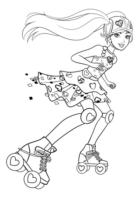 Coloring Pages Roller Skates Latest Hd Coloring Pages Printable