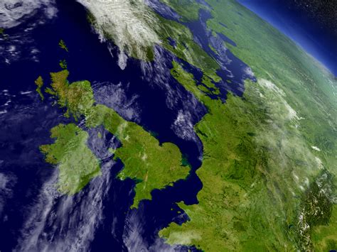 United Kingdom From Space Emerging Europe