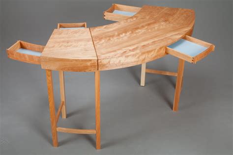 Arc Desk Finewoodworking