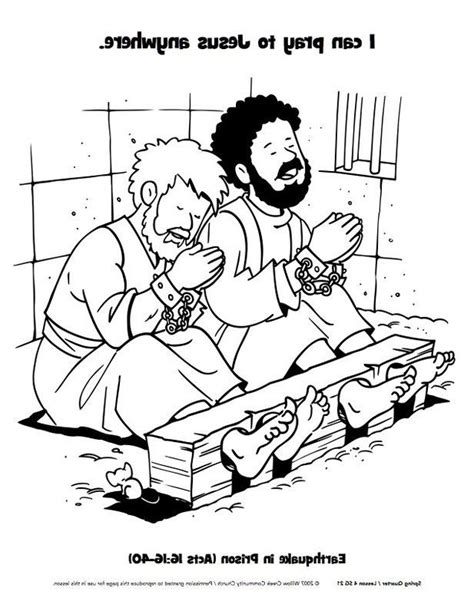 Https://wstravely.com/coloring Page/paul And Silas Coloring Pages