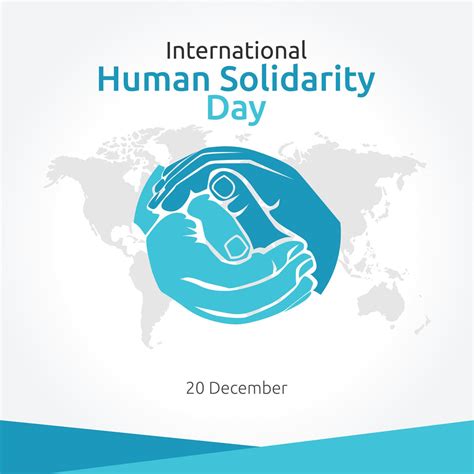 International Human Solidarity Day Vector Design Illustration 5140469 Vector Art At Vecteezy
