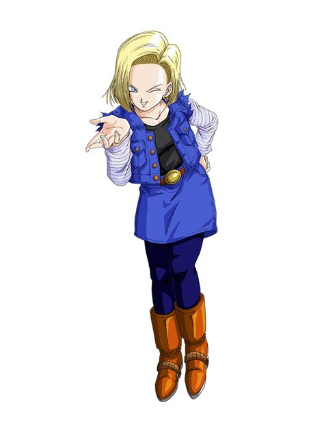 Android 18 Render Dokkan Battle By Maxiuchiha22 On Deviantart Dragon Ball Android 18 Anime