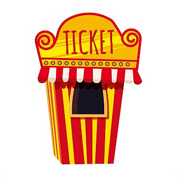 Ticket Booth Clipart