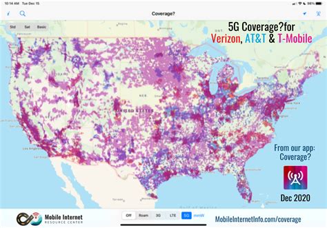 Coverage App Now Includes Maps For 5g Canadian Carriers And Us