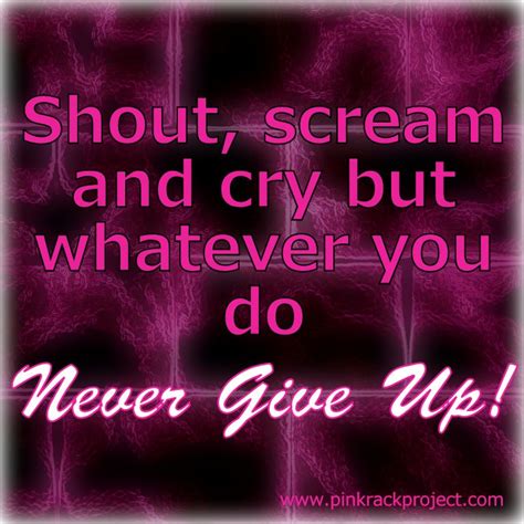 pinkrackproject quotes nevergiveup breast cancer crafts breast cancer support breast cancer
