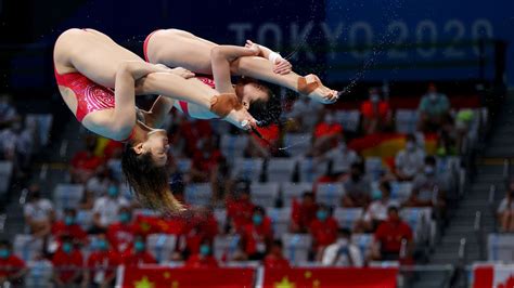 Olympics Diving China Women Keep Diving Gold Streak Alive With Tokyo