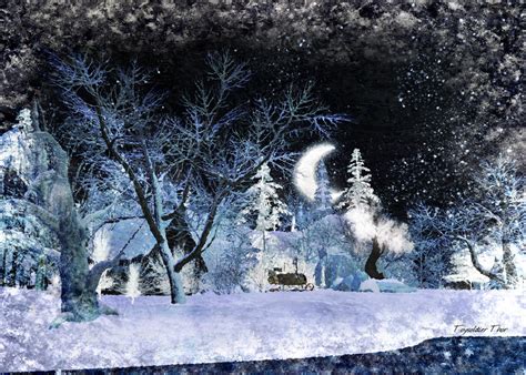 Frozen Night By Toysoldierthor On Deviantart