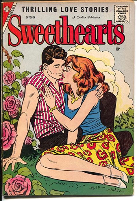 Sweethearts 45 1958 Charlton Full Cover Portrait Romance