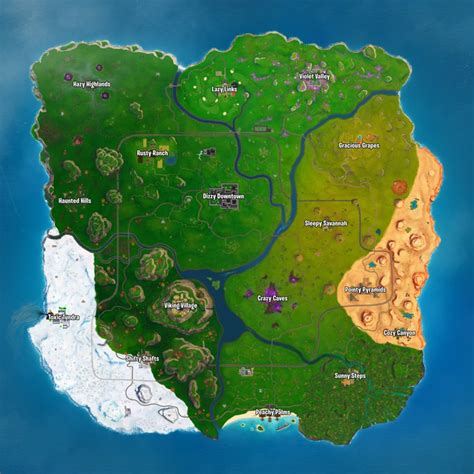 Fortnite Chapter 3 Map Concept Perfectly Balances Old And New Locations