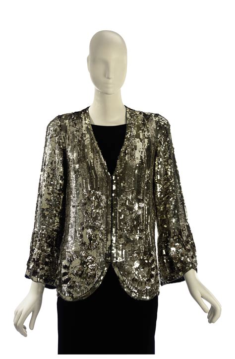 A GOLD SEQUIN JACKET , UNLABELED, CIRCA 1989 | Christie's