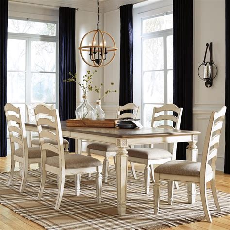 Signature Design By Ashley Realyn D743 45x1d743 01x6 7pc Dining Room