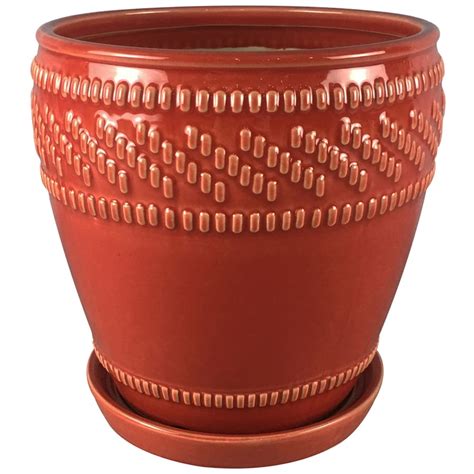 Ceramic Red Pots And Planters At