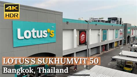 Bangkok Lotuss On Nut Large Supermarket On Sukhumvit 50