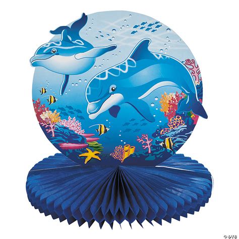 Dolphin Party Tissue Centerpiece Discontinued