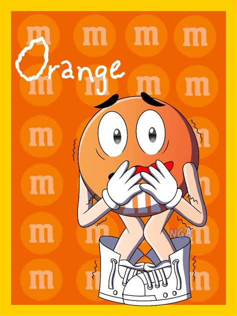 Orange Mandms By Neviagreatestart On Deviantart