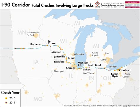 Interstate 90 Route