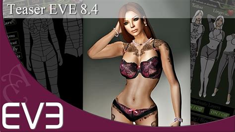 Eve New Version Updated Mesh Body Second Life Youtube