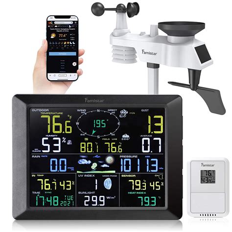 Famistar 14 In 1 Wifi Weather Station With Auto Alarm