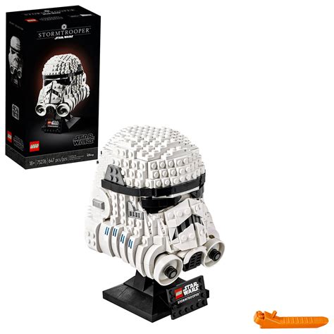 Lego Star Wars Stormtrooper Helmet 75276 Building Kit Cool Star Wars