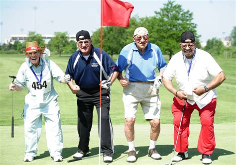 Senior Veterans Showcase Benefits Of Sports During National Veterans