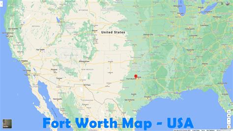 Fort Worth Texas Map And Fort Worth Texas Satellite Image