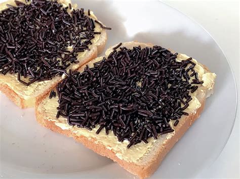 Hagelslag is a traditional dutch food.it is impossible to go to a dutch supermarket without spotting little boxes filled with sprinkles on the shelves. Hagelslag - Wikipedia
