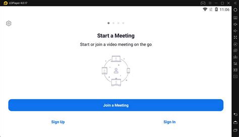 Zoom is a good option if you want to join a meeting with many people (up to 100) at the same time, or make the most of many tools and options; How to Use ZOOM Cloud Meetings App on PC - LDPlayer