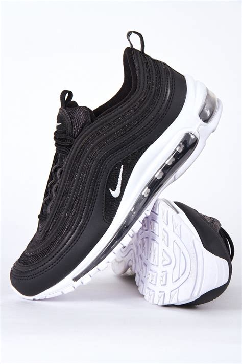 Nike Air Max 97 Black White Sneaker Footwear Animal Tracks