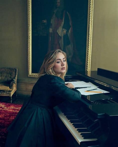 Adele Interviewed For March Issue Of Vogue And Photographed By The
