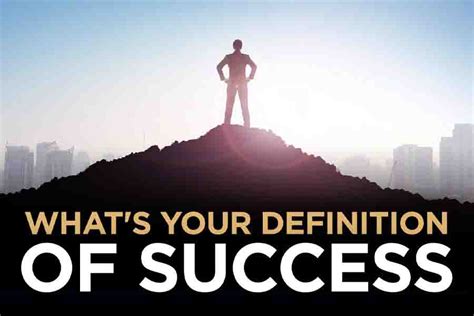 Defining Your Success Micky Says Micky Says