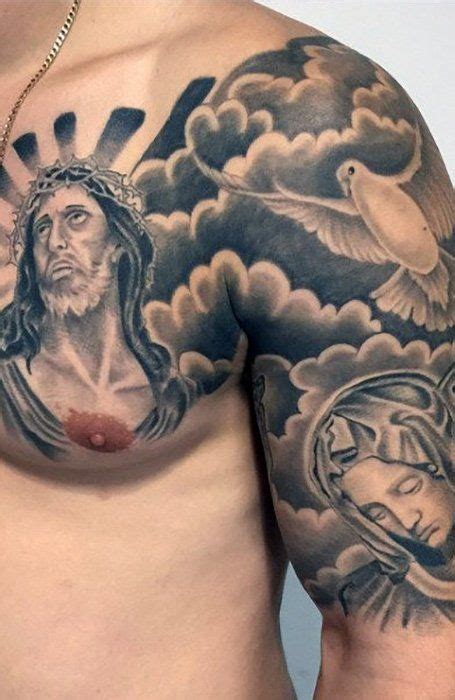 25 Coolest Shoulder Tattoos For Men In 2020 The Trend Spotter Back Of