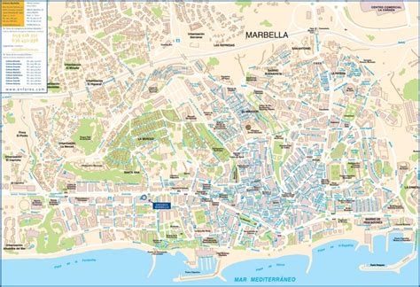 Marbella Tourist Map