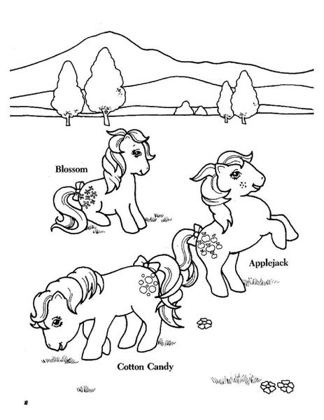 My Little Pony G3 Coloring Pages
