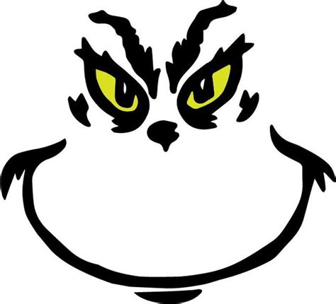 Printable Grinch Face Template Printable Templates Free