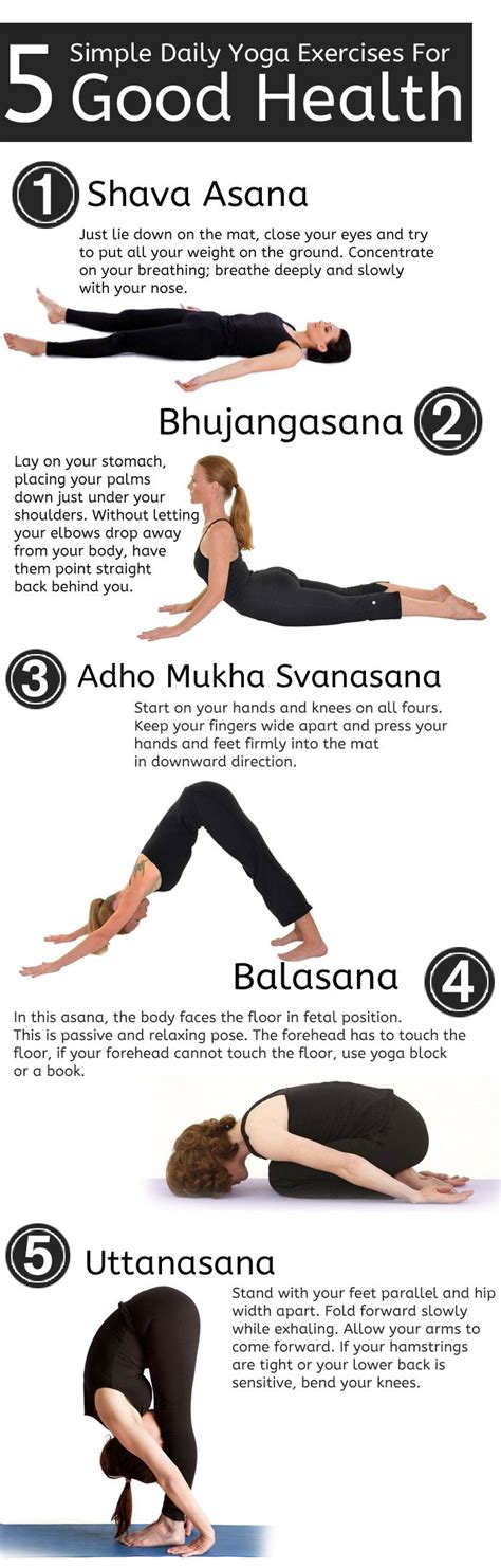 5 Simple And Essential Beginners Yoga Poses For Good Health Yoga