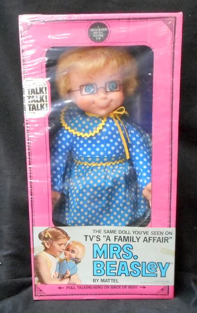 Mrs Beasley Talking Doll © 1966 Mattel 5807 Nrfb Toys Dolls