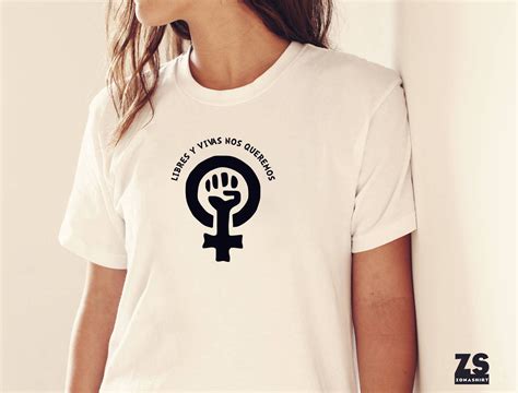 Feminist Shirt Spanish Protest Tshirt Feminist Tshirt Etsy Camiseta
